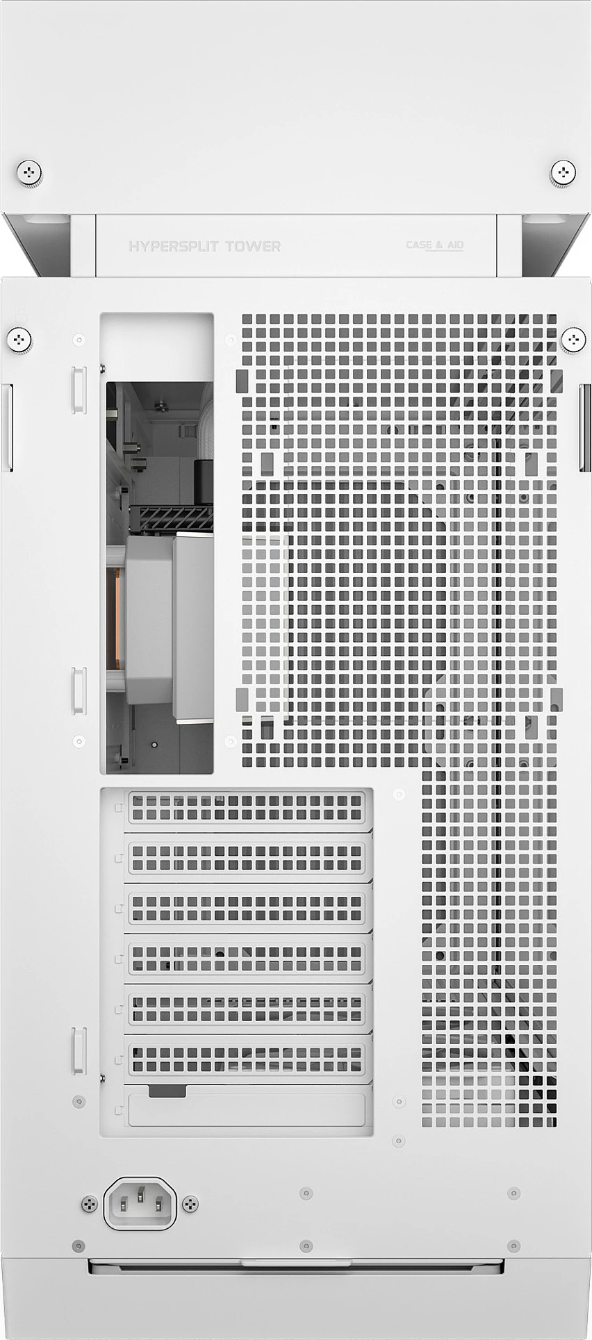 Kasë DeepCool CL6600, Midi Tower, ATX/micro ATX/Mini-ITX, xham i temperuar, RGB, e bardhë