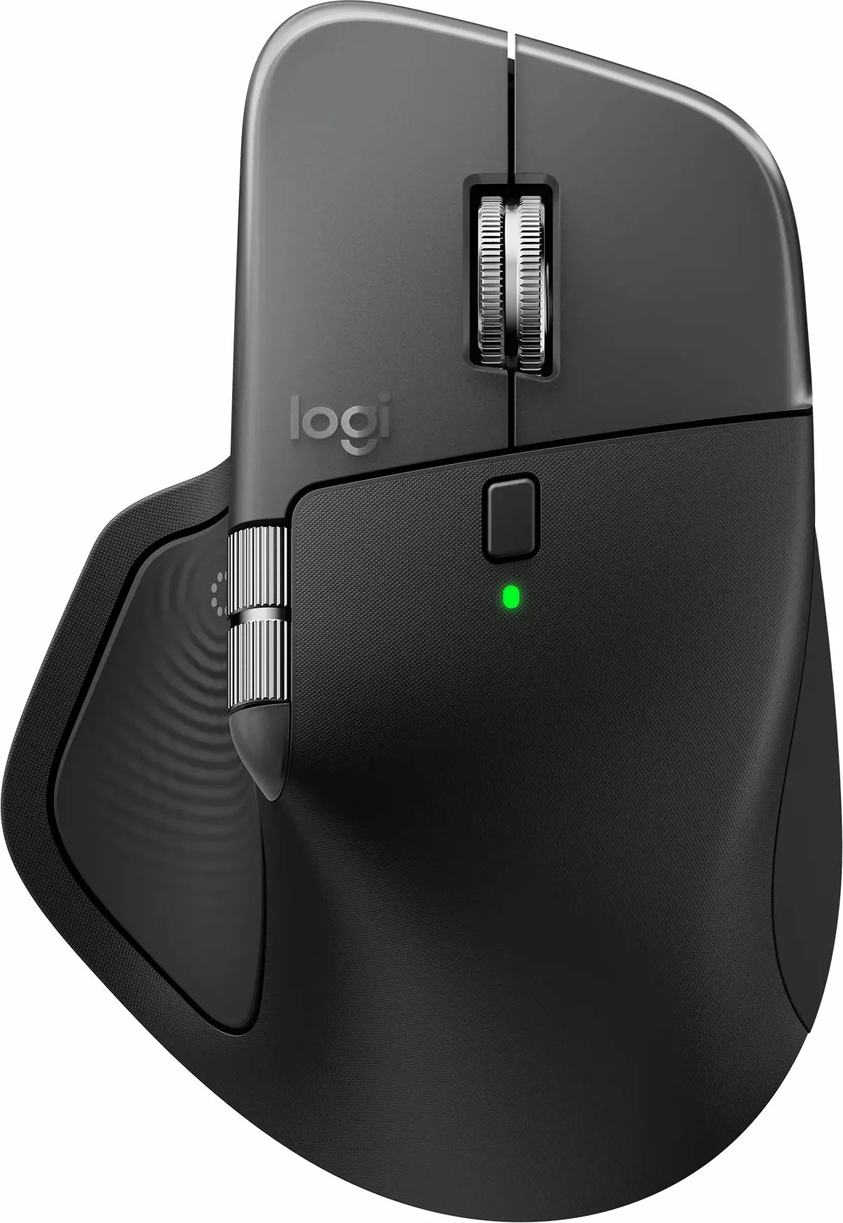Maus Logitech MX Master 4 për Mac, 8000 DPI, wireless Bluetooth/USB-C Logi Bolt, zi