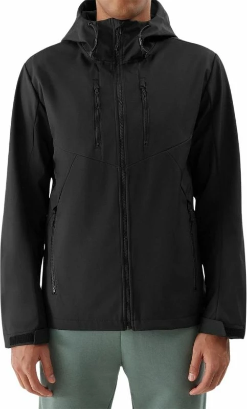 Jakne softshell për meshkuj 4f, të zeza