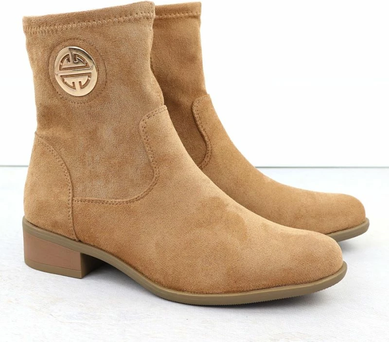 Çizme të shkurtra për femra Jezzi, kafe