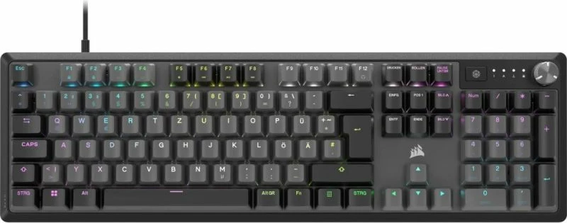 Tastierë gaming Corsair K70 CORE RGB, gri
