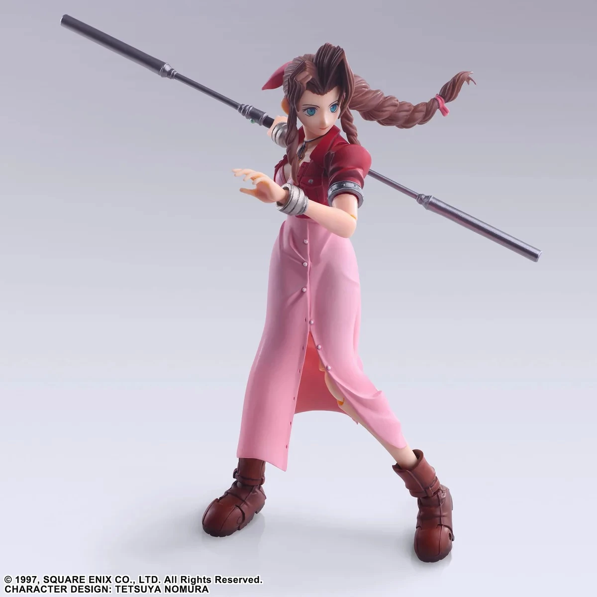Figurinë aksioni Square Enix Bring Arts Aerith Gainsborough 14 cm PVC, rozë/kuqe