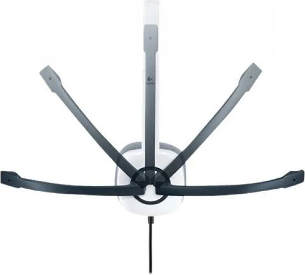 Kufje Logitech Stereo Headset H150 3.5mm (981-000350), mikrofon me anulim zhurme, kontroll volumit në kabllo, të bardha