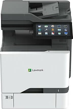 Printer multifunksional Lexmark CX735adse, lazer me ngjyra, A4, duplex, ADF 100 fletë, ekran me prekje 10", bardhë/zi