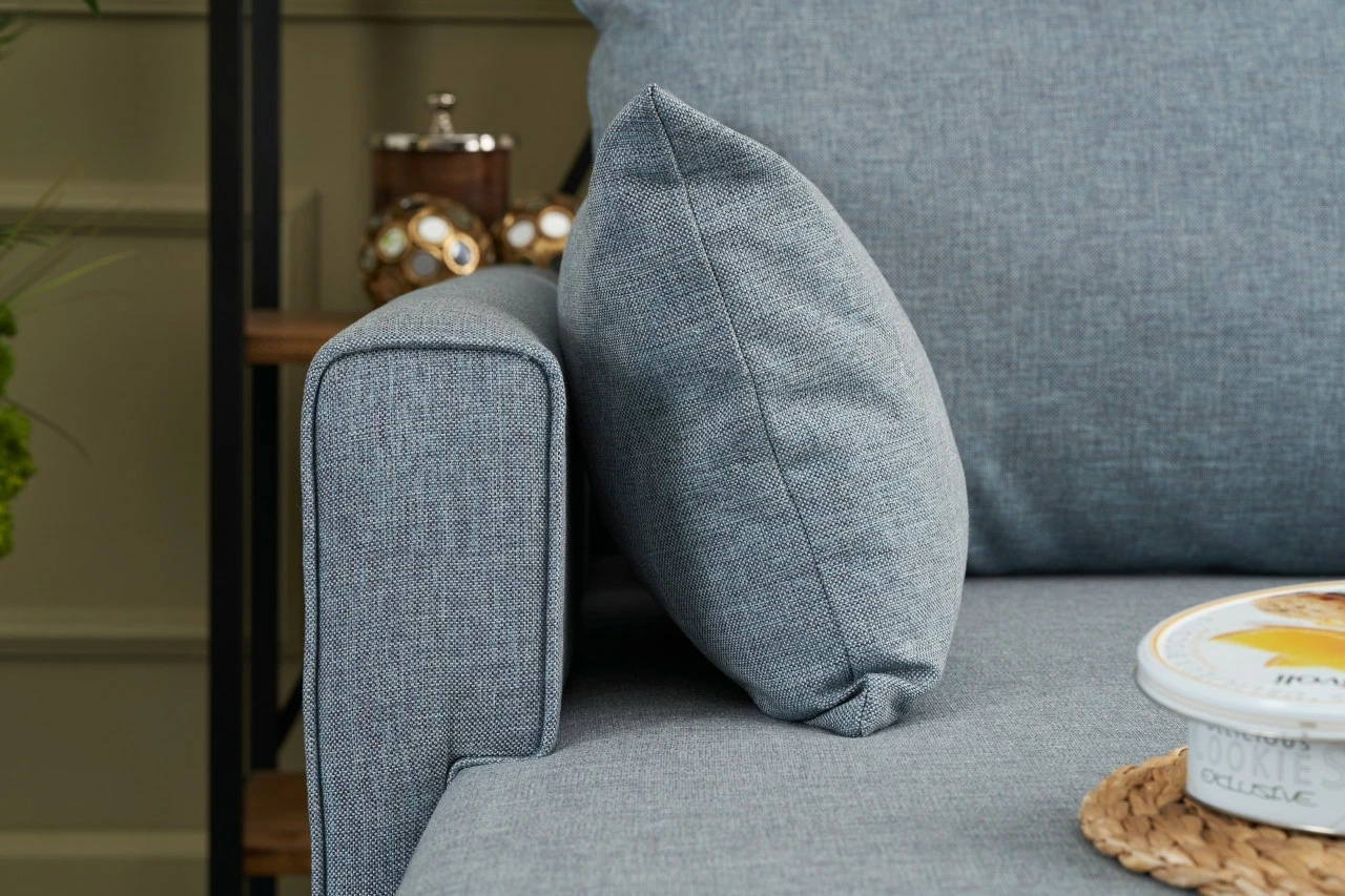 Këndore Bella Soft, ngjyrë kaltër, Atelier del Sofa, majtas