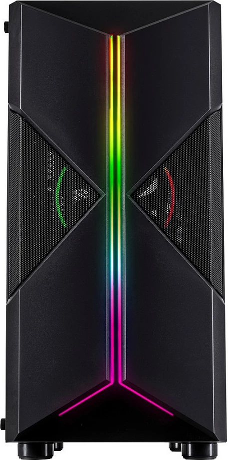 Kasë Gaming Inter-Tech IT-3306 Cavy, Midi/Mini Tower, 1x120mm ARGB, e zezë