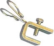 Mbajtës metalik për zgjatues valvule Trayal FVE2, ngjyrë ari