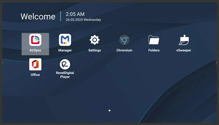 Ekran komercial ViewSonic CDE31 86" 4K UHD, Android 14, 8GB RAM, 32GB, Wi‑Fi, 24/7