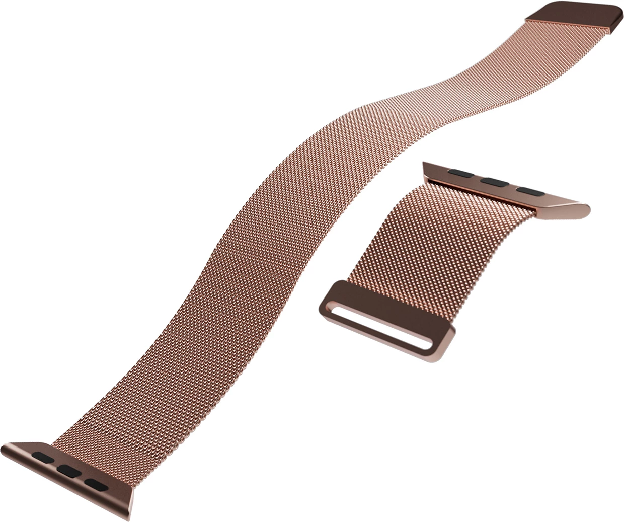 Rrip çeliku për Apple Watch Puro Milanese, 38/40/41mm, Rozë