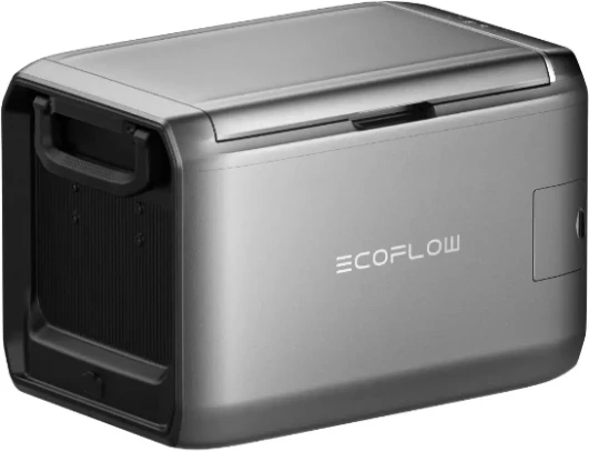 Ftohës portativ elektrik EcoFlow GLACIER 2 Classic 55L, bateri 298Wh, dy-zonë, gri