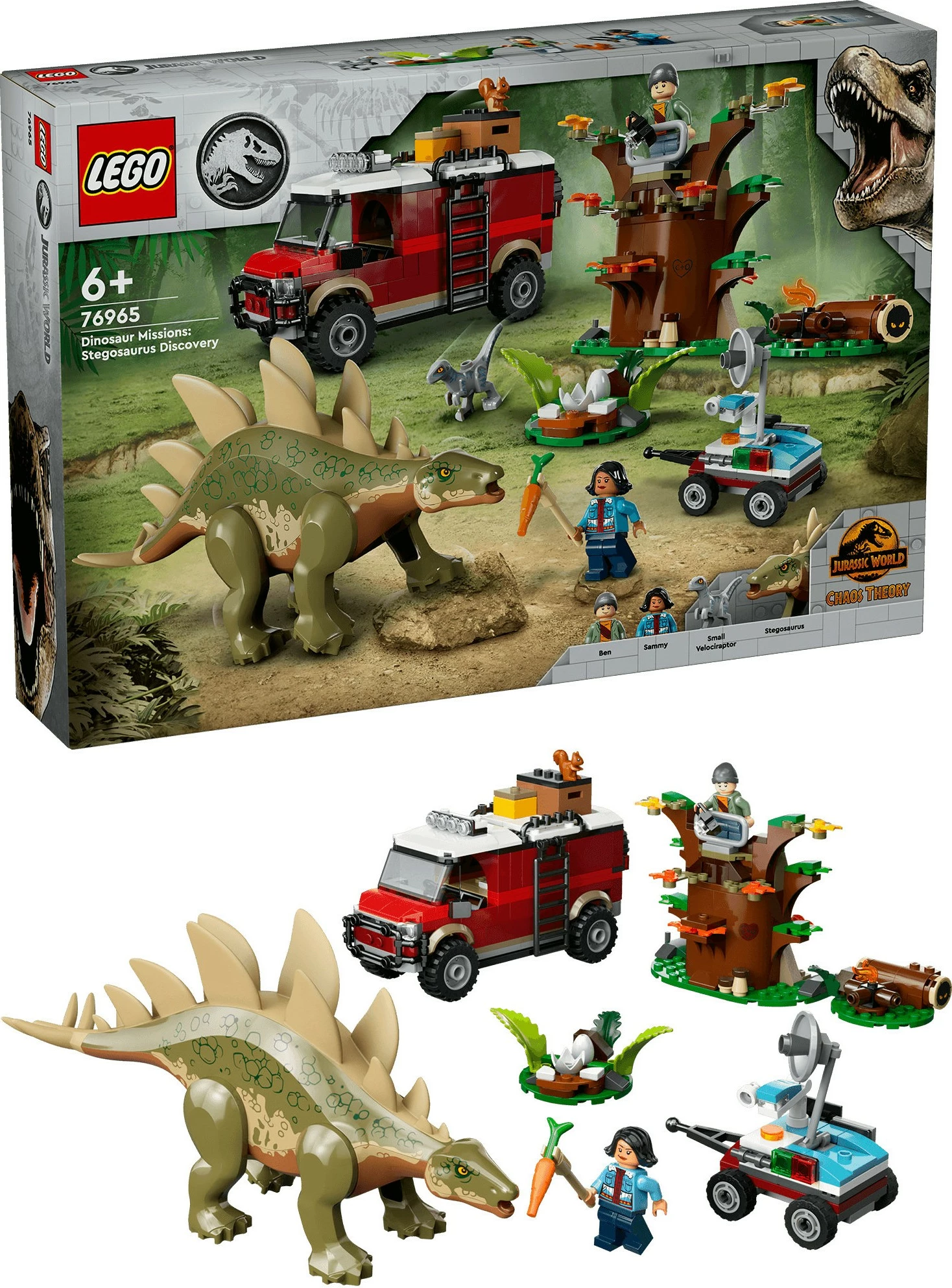 Set ndërtimi LEGO Jurassic World 76965, 420 pjesë, multikolor