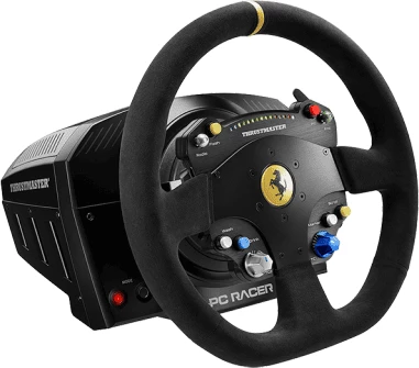 Kontroller timoni garues Thrustmaster TS-PC Racer Ferrari 488 Challenge 2960798, për PC, Force Feedback, e zezë