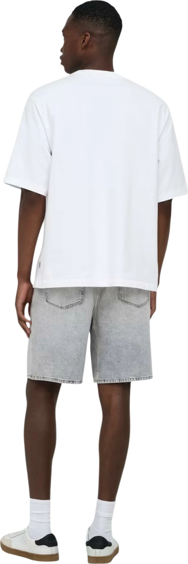 Shorce për meshkuj Only & Sons ONSFADE LMG 3157 TAI DNM, gri [Madhësia: XXL]
