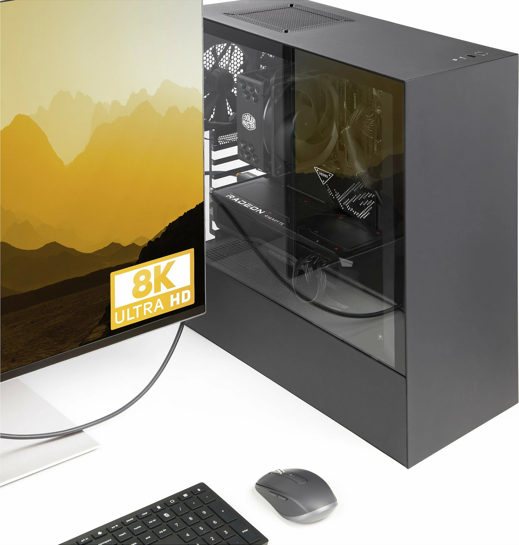 Kabllo DisplayPort StarTech DP 2.1, 2 m, 40Gbps, 8K 144Hz, e zezë