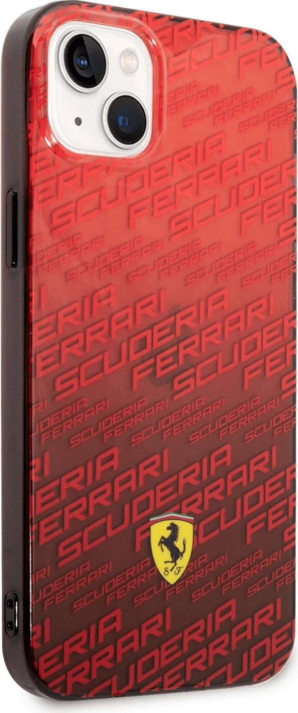 Mbështjellës silikoni Ferrari Scuderia Ferrari FEHCP14MEAOR për iPhone 14 Plus, i kuq