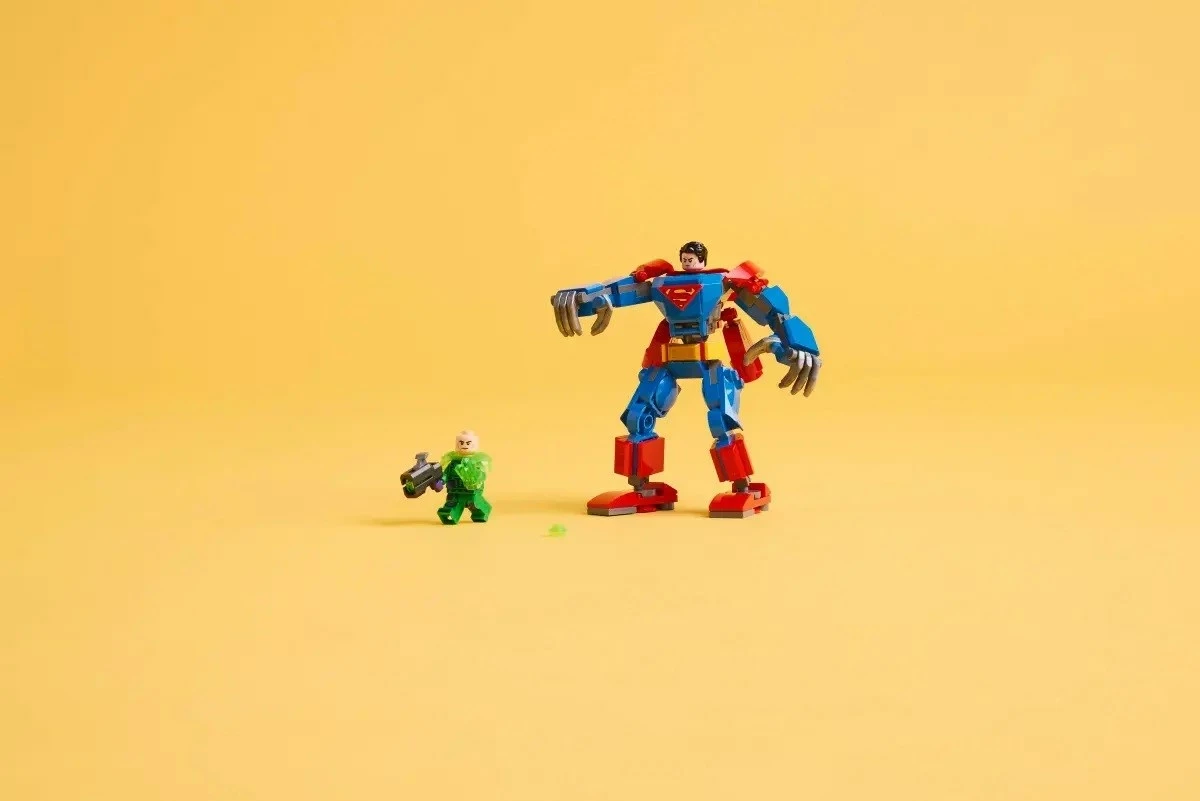 Set LEGO DC 76302 Superman Mech vs. Lex Luthor, për fëmijë 6+