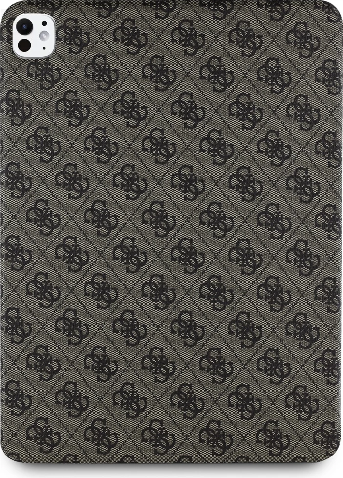 Mbështjellës Guess GUFC13PM24PS4SGW për iPad Pro 13" 2024, Magnetic 4G Big Logo, Kafe