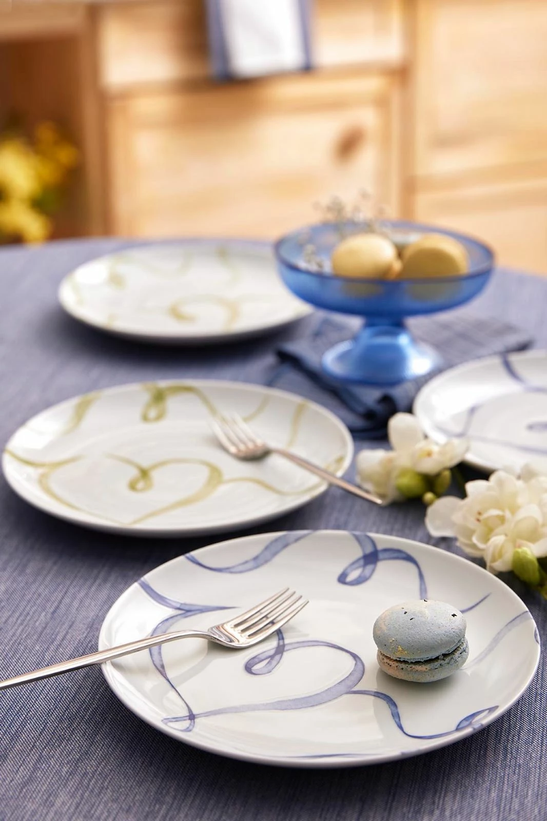 Set për shërbim torte (4 copë), Hermia Concept, NNTHN21DUS4885946