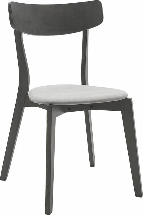 Tavolinë me karrige Benson - Toto 7 copë 150x90x75cm ngjyrë gri rustike - pëlhurë gri