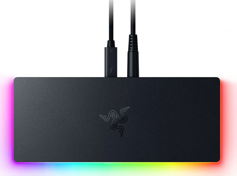Dock Thunderbolt Razer Thunderbolt 5, 8K, 4x Thunderbolt 5, USB PD 140W, RGB, i zi