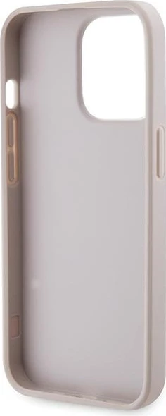 Mbështjellës Guess GUHCP13XP4TDSCPP për iPhone 13 Pro Max 6.7", Crossbody 4G Metal Logo, Rozë