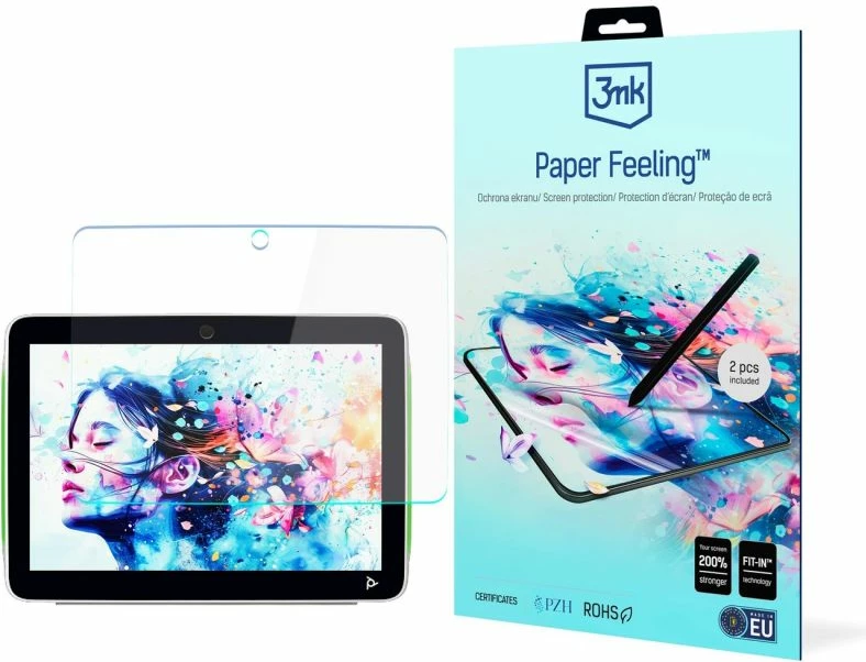 Mbrojtëse ekrani Paper Feeling 3mk Protection për HP Poly TC10, të bardhë, 2 copë