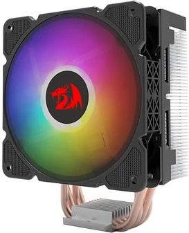 Ftohës ajri për CPU Redragon Effect CC-2000, 4x6mm, 1700RPM, PWM 4-pin, RGB