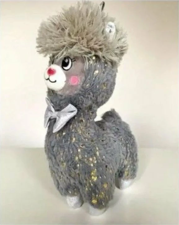 Lodër pelushi alpaka InnoGio InnoGIO Alpaca 30 cm, gri