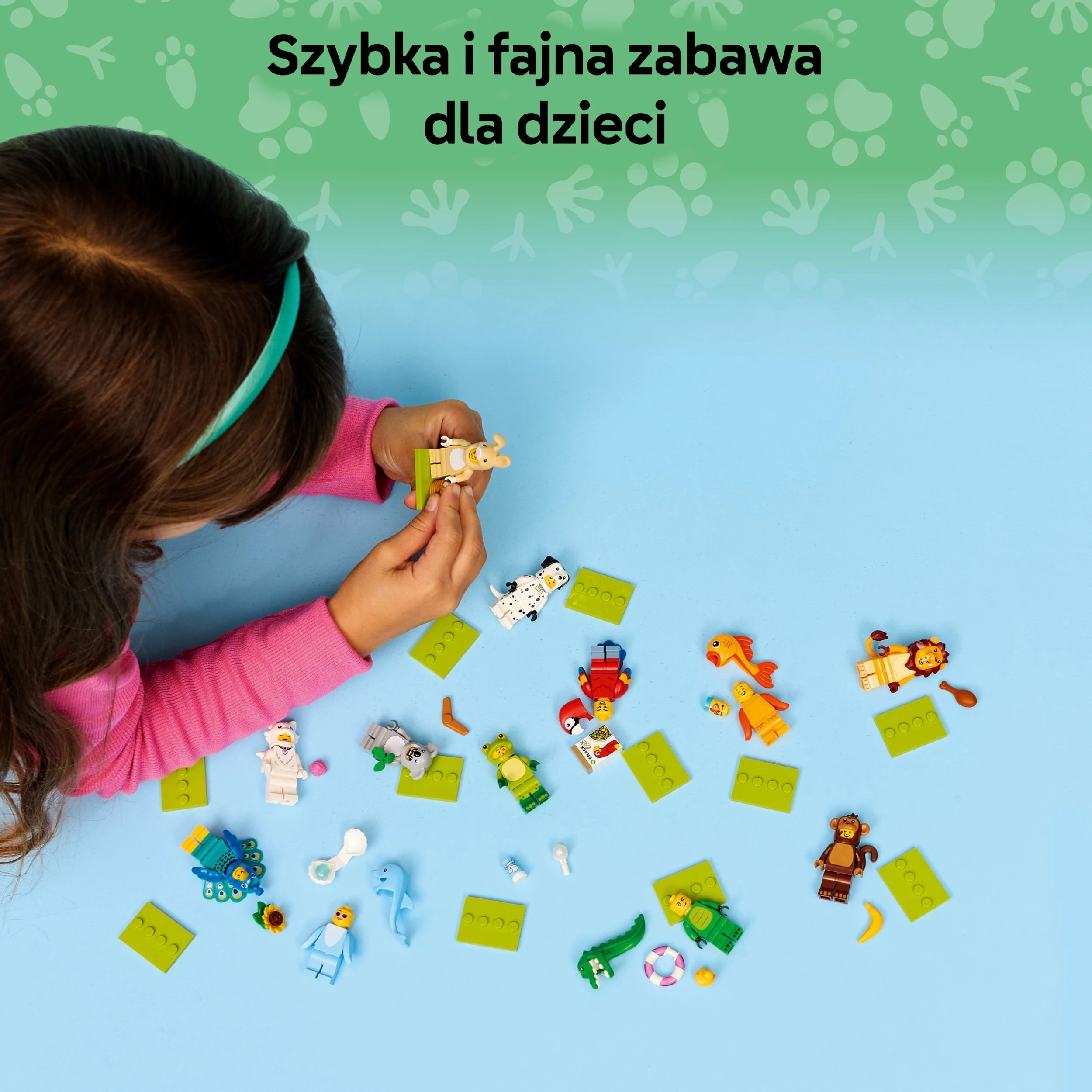 Minifigurë koleksionuese LEGO Minifigures Series 28 Animals 71051, mystery box (1 copë)