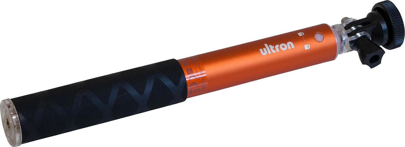 Shkop selfie Ultron Alu 80, Bluetooth, 22-83 cm, alumin, zi/kuq