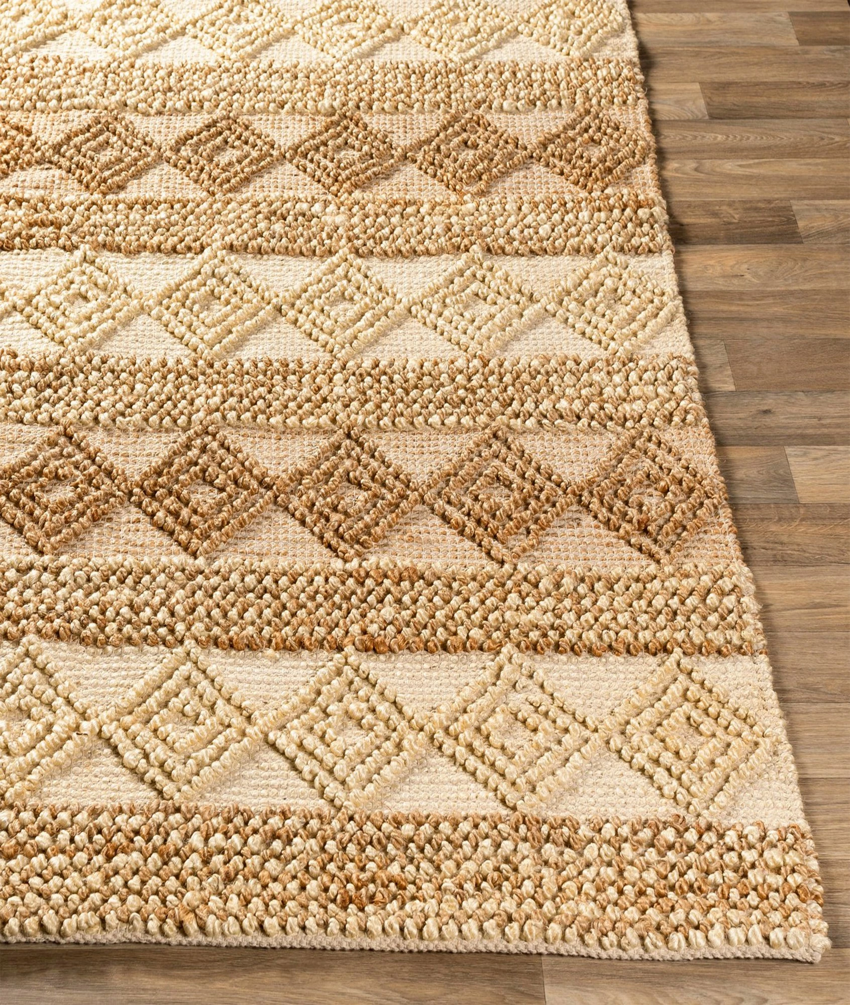 Qilim jute natyral, Conceptum Hypnose, 90x150cm, 00025A
