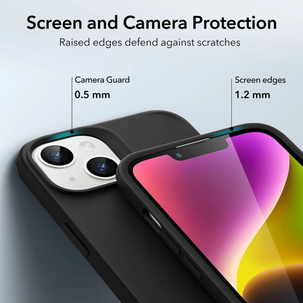 Mbështjellës ESR Classic Hybrid HaloLock për iPhone 14 Plus, MagSafe, i zi