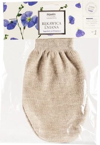 Dorezë për larje trupi dhe fytyre Mohani Natural Spa Linen, unisex, 1 copë