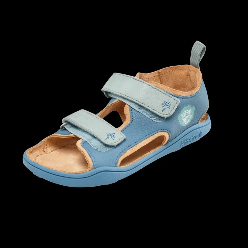 Sandale fëmijësh Affenzahn Leather Airy Shark