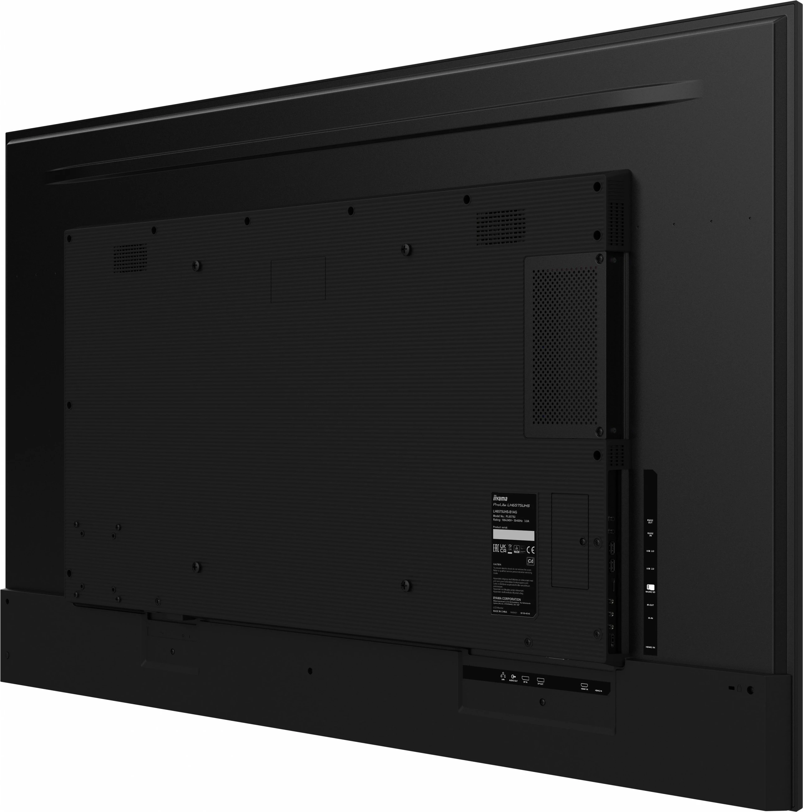 Ekran dixhital iiyama ProLite, 65", 4K UHD, Wi-Fi