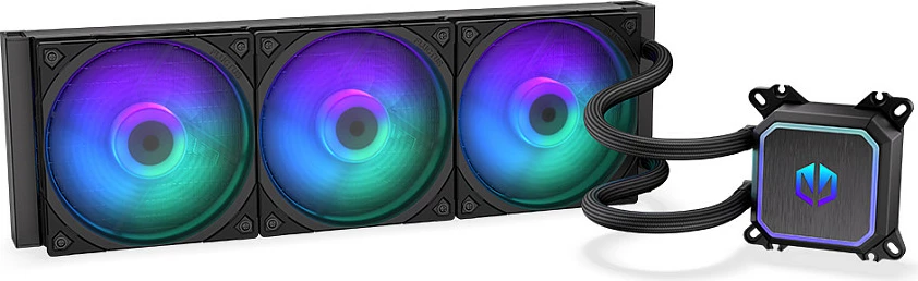 Ftohës i lëngshëm AIO për CPU Endorfy Navis F360 ARGB, 360mm, 3x120mm, i zi