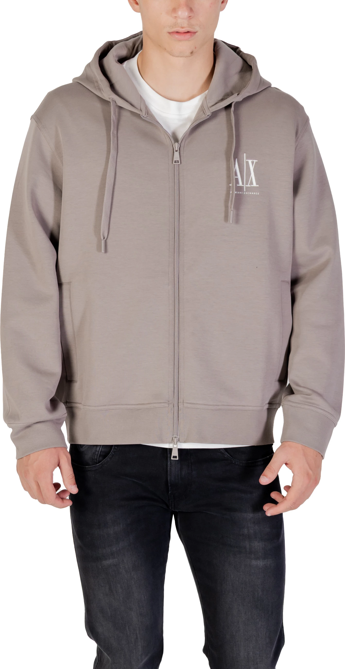 Duks me kapuç për meshkuj Armani Exchange XM000371 AF10818, taupe