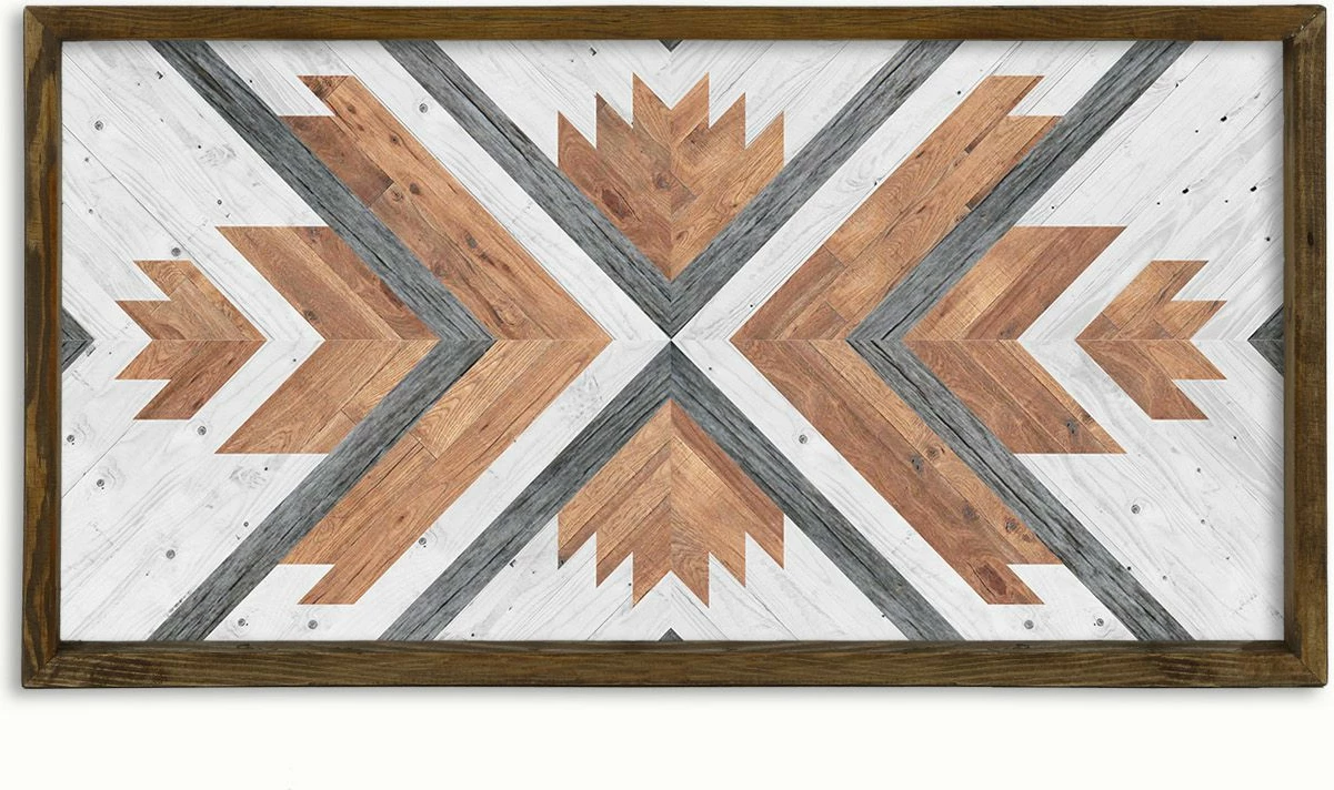 Pikturë dekorative me kornizë, MDF, shumëngjyrëshe, Wallity, TAH022, 60x120cm