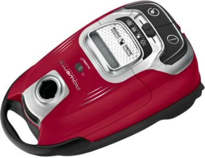 Fshesë me korrent Rowenta Silence Force Allergy+ RO7473CH, filtër HEPA, ultra e qetë 57 dB, kuqe/argjendtë