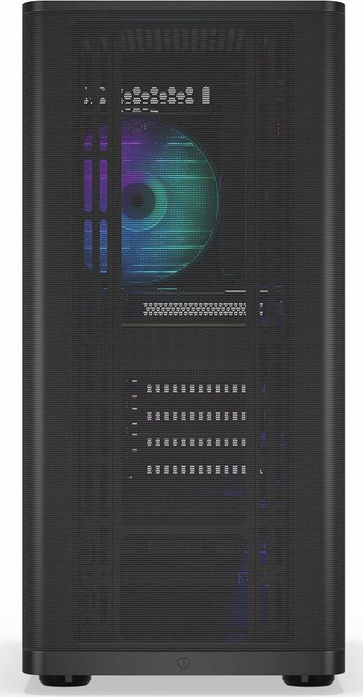Kasë Endorfy Ventum 200 Solid EY2A001 Midi Tower ATX pa PSU pa dritare USB 3.0 x2 e zezë