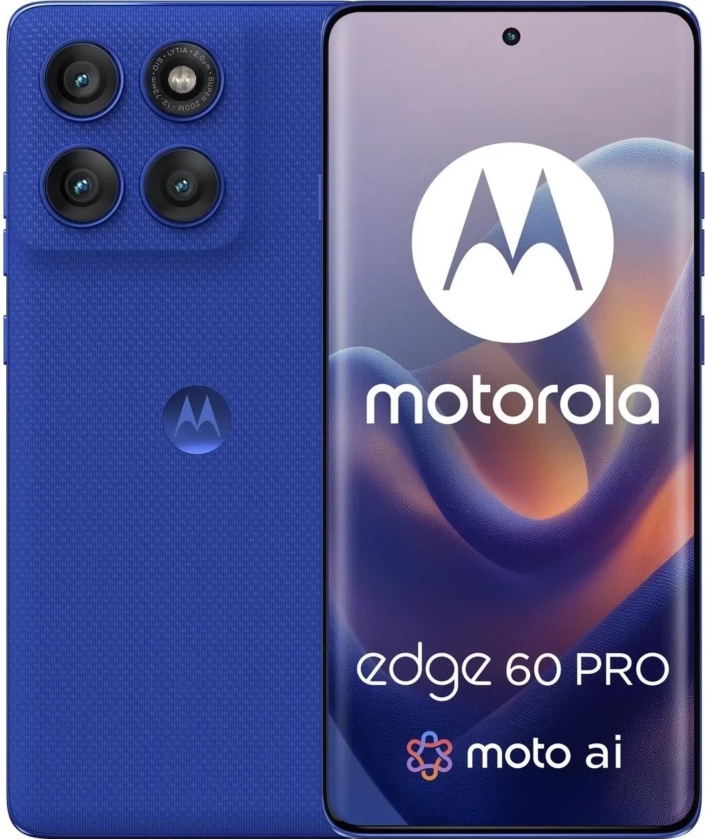 Celular Motorola Edge 60 Pro 12/512GB, Dazzling Blue