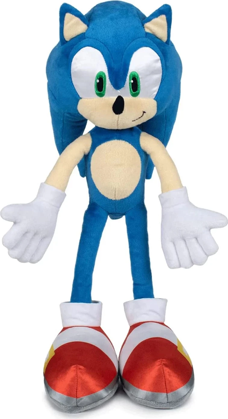 Lodër pelushi PlayByPlay Sonic the Hedgehog Sonic 30 cm, blu
