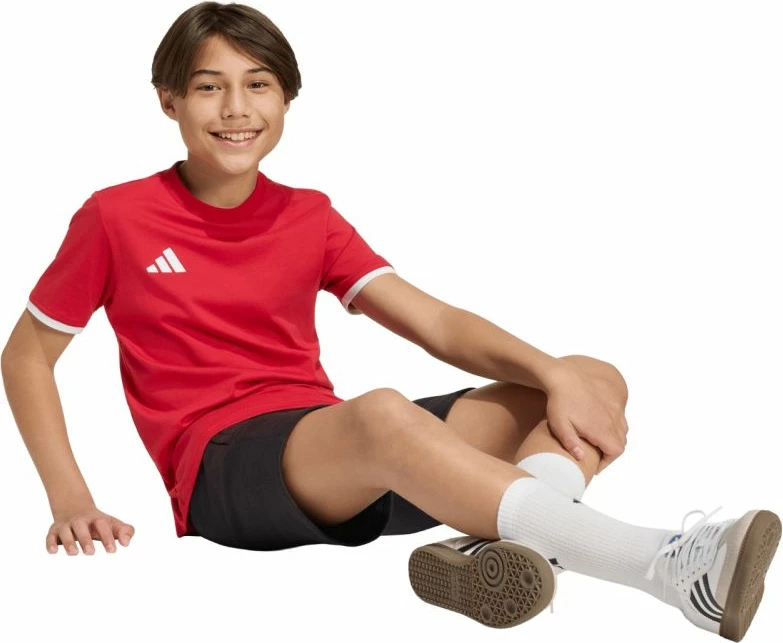 Maicë për fëmijë adidas, e kuqe [Madhësia: 140 cm]