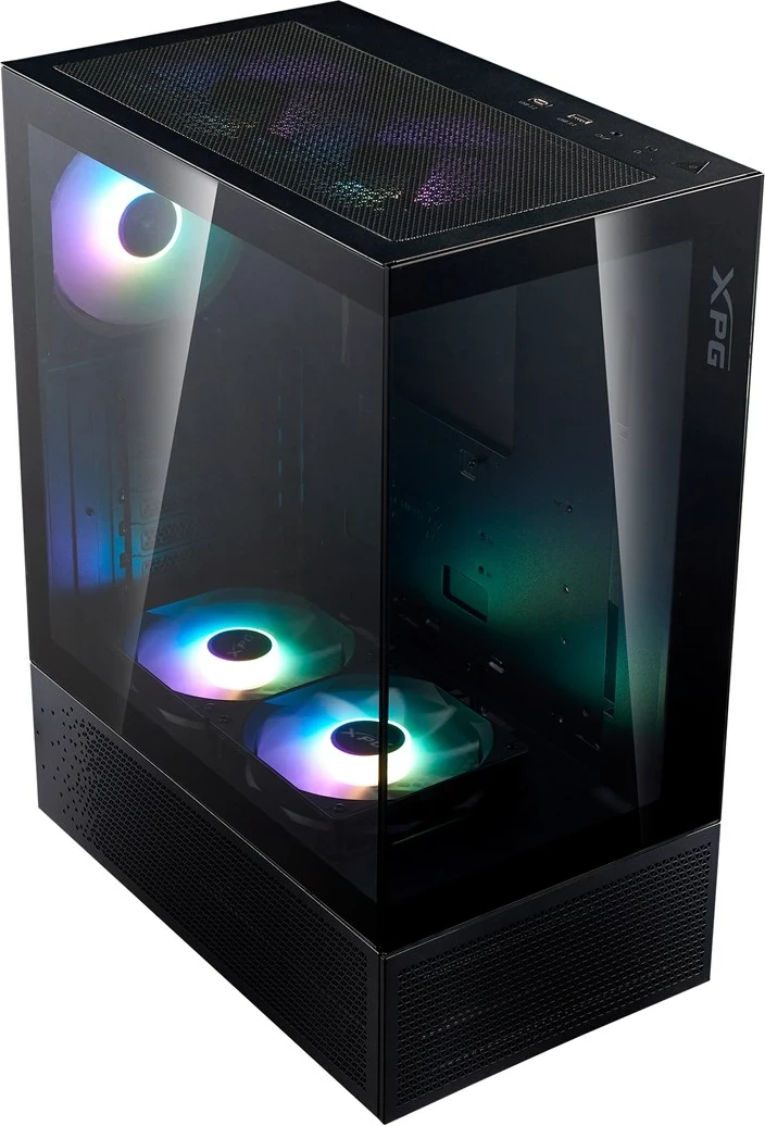 Kasë XPG INVADER X Mini Kompaktes Mid-Tower, PC, E zezë