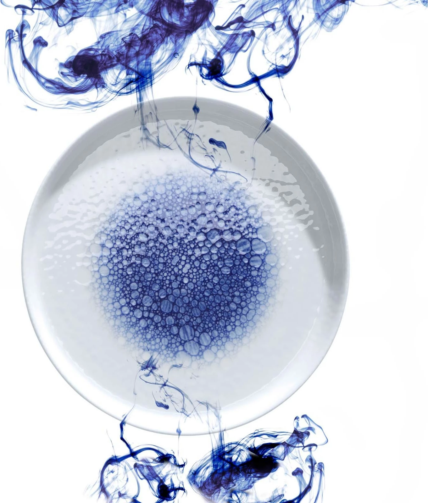 Pjatë për pasta Fine Dine Serenity 260 mm, blu, set 6 copë