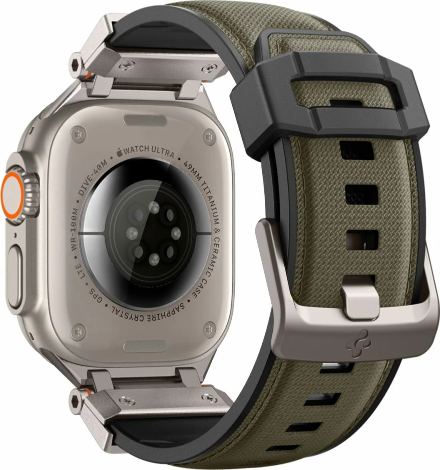 Rrip Spigen DuraPro Armor për Apple Watch 44/45/46/49 mm, Gjelbër