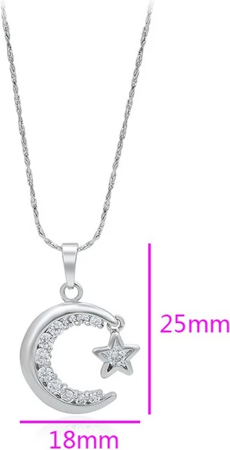 Qafore me varëse  në form hënë dhe ylli, e argjend QA4