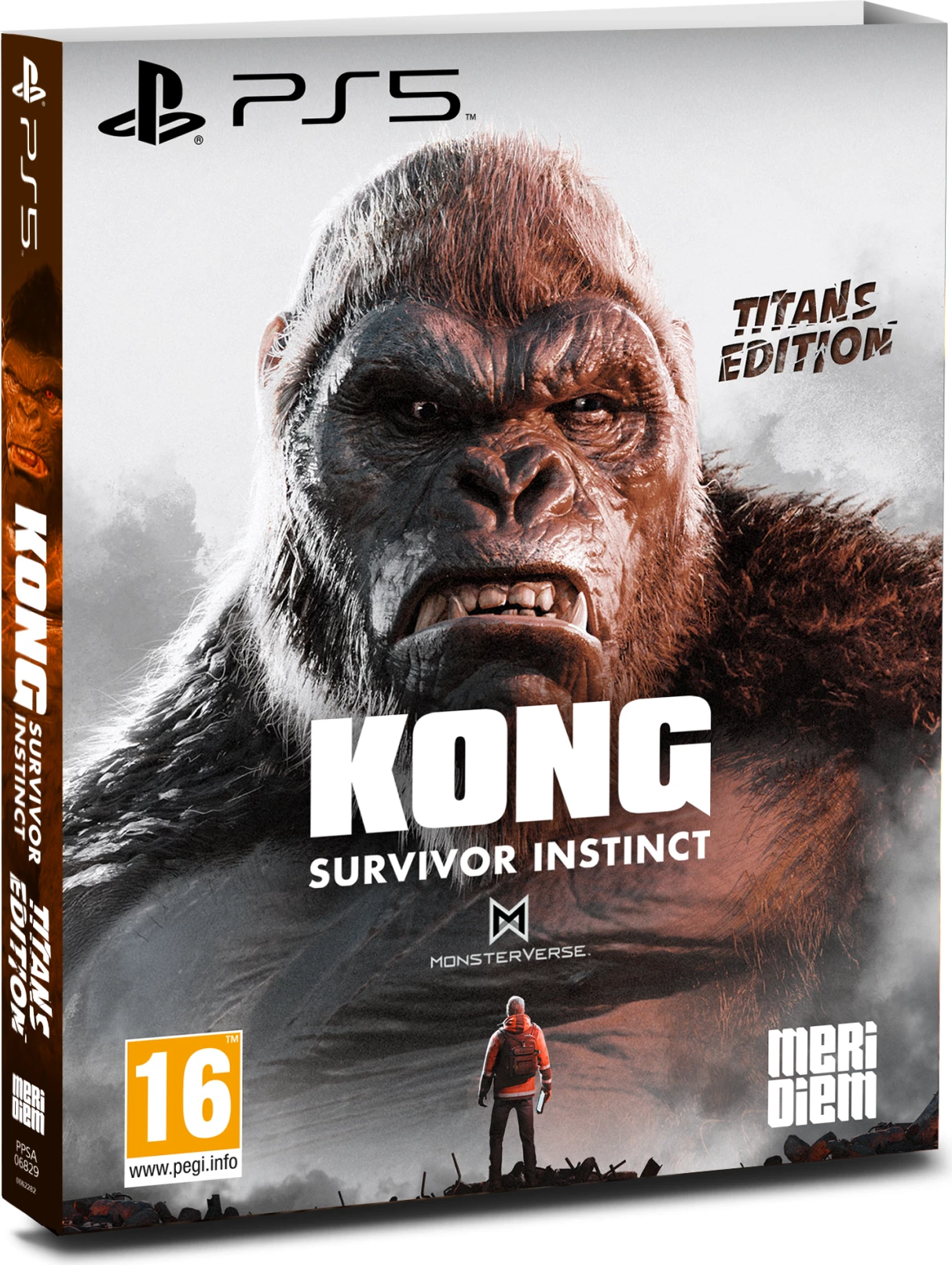 Lojë PS5 Meridiem Games Kong: Survivor Instinct Titans Edition, set me kopje loje + kopertinë speciale + ditar "Beast"