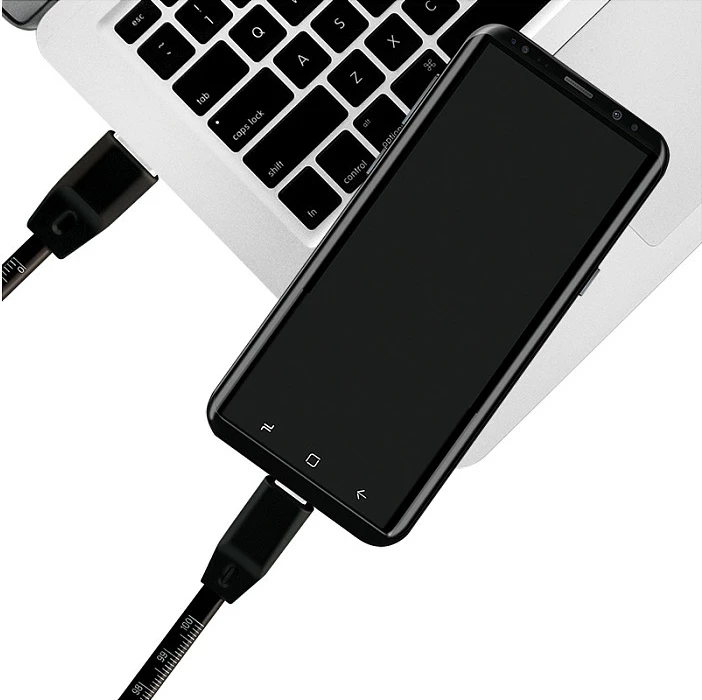 Kabl USB LogiLink USB 2.0, USB-A në USB-C, 1m, i zi