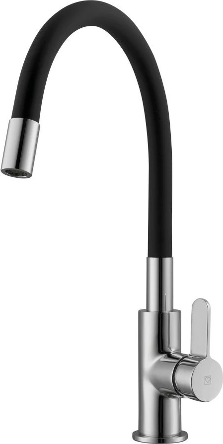 Bateri për kuzhinë me gomë fleksibile Herz es24, e zezë